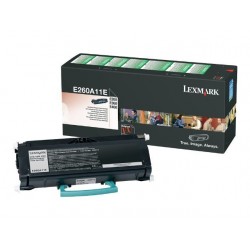 Lexmark E260A11E - noire - original - toner