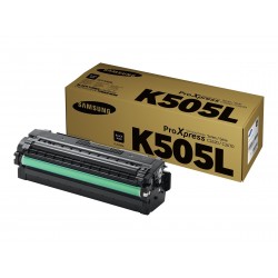 Samsung CLT-K505L - à rendement élevé - noire - original - toner