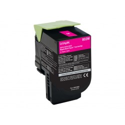 Lexmark 802M - magenta - original - toner