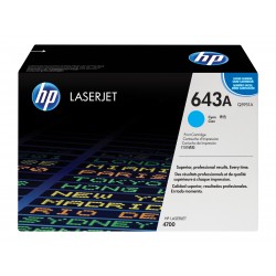 HP 643A - cyan - original - toner