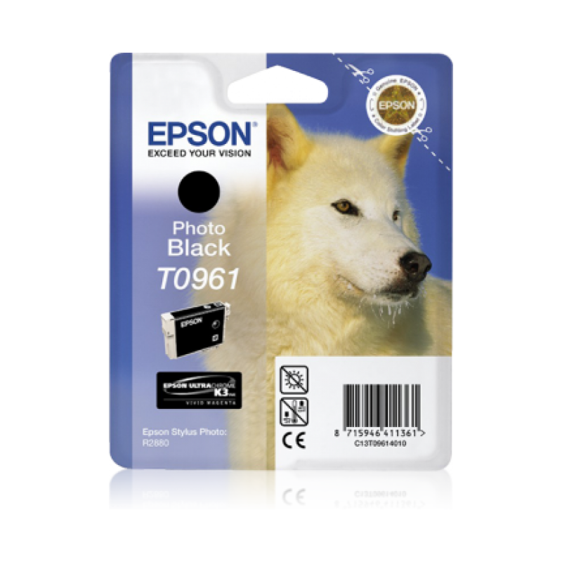 Cartouche d'encre Epson Light Noire T0347 pour imprimante Epson