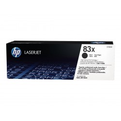 HP 83X - à rendement élevé - noire - original - toner