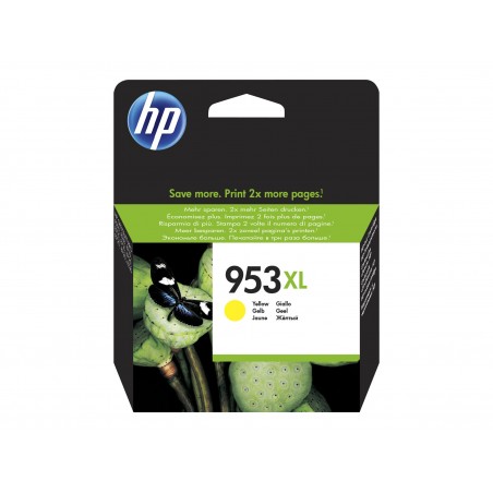 HP 953XL - à rendement élevé - jaune - originale - cartouche d'encre