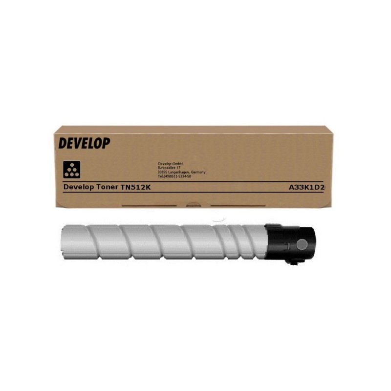 Original Develop A33K1D2 / TN512K Toner noir