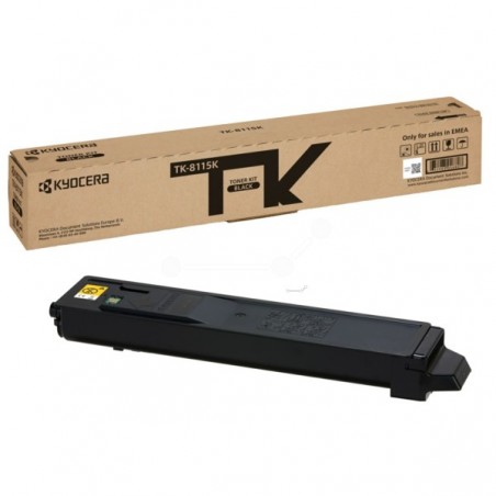 Original Kyocera 1T02P30NL0 / TK8115K Toner noir Original Kyocera 1T02P30NL0 / TK8115K Toner noir