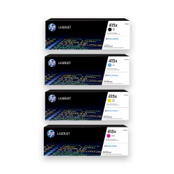 Pack de 4 toners HP 415X