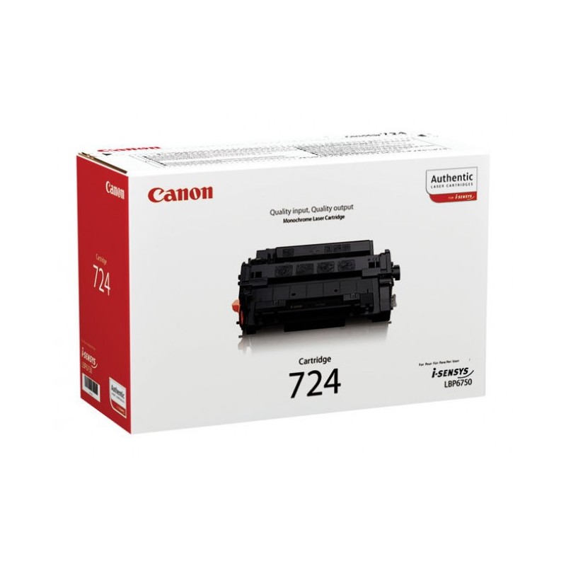 Canon CRG-724 - noir - originale - cartouche de toner