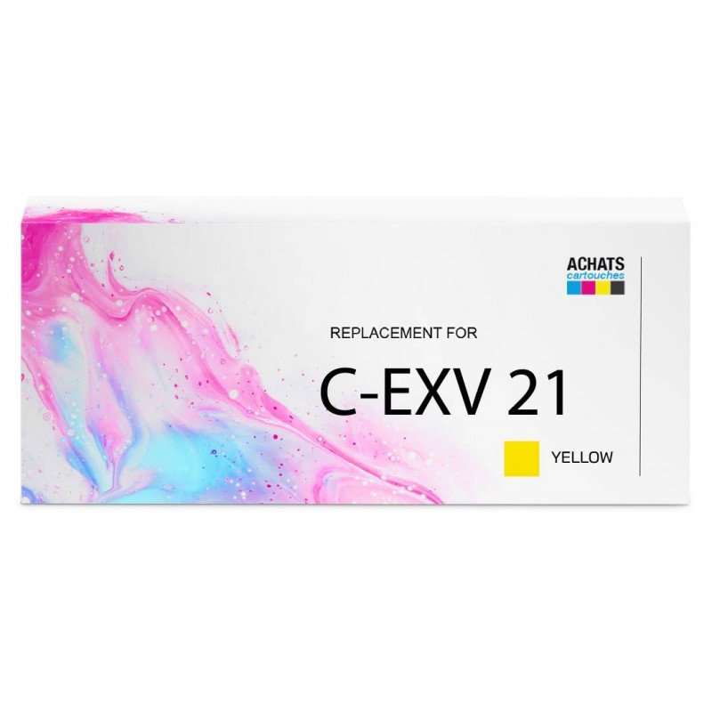 Toner compatible 0455B002 C-EXV 21 Jaune