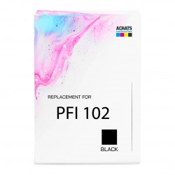 PFI 102BK 0895B001 compatible Noir Canon