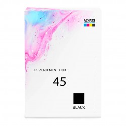 Compatible 51645AE HP 45 Noir