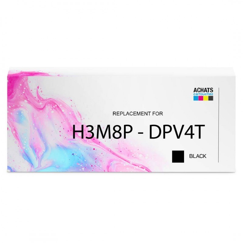 Cartouche compatible Dell H3M8P - DPV4T Noir