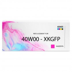 Toner équivalent à Dell 40W00 - XKGFP Très haute capacité Magenta