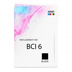 BCI 6 Black 4705A002 compatible Noir Canon