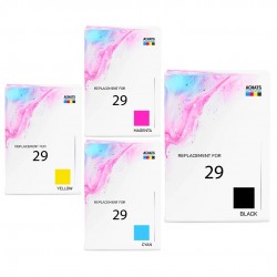 Cartouche d'encre équivalent à Epson Multipack 29 Pack de 4 Noir, Jaune, Cyan, Magenta