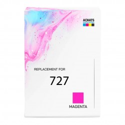 Cartouche d'encre équivalent à HP 727 Très haute capacité Magenta