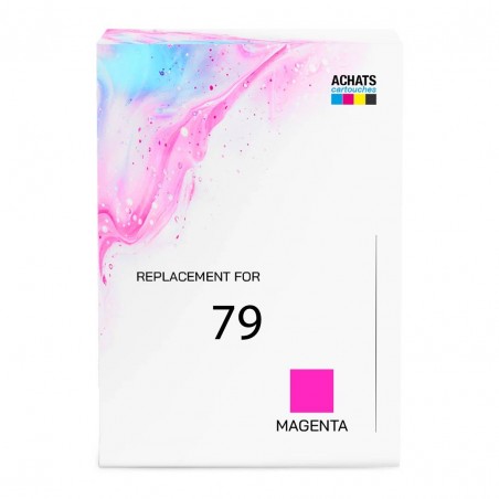 Cartouche d'encre équivalent à Epson Magenta 79 Capacité standard Magenta