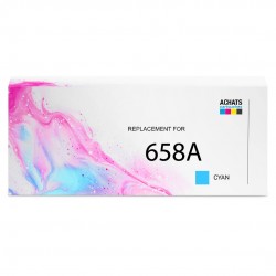 HP 658A toner Cyan - Avec puce