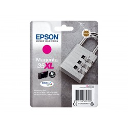 Epson T35XL Cadenas - à rendement élevé - magenta - originale - cartouche d'encre