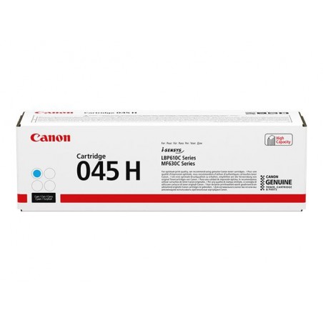 Canon 045 H - haute capacité - cyan - originale - cartouche de toner