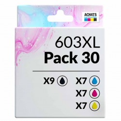 Pack de 30 Epson 603XL cartouches d'encre compatibles