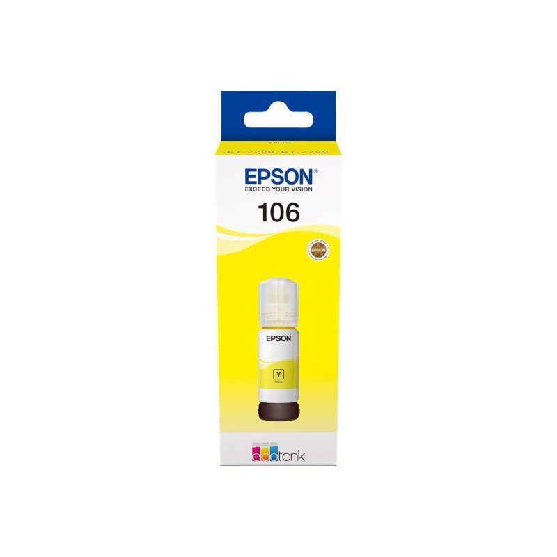 Epson 106 - jaune - originale - réservoir d'encre