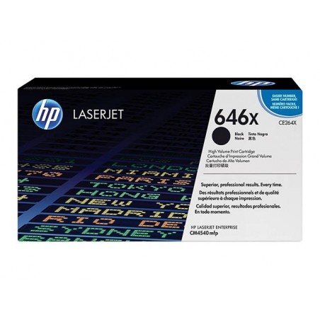 CE264X HP 646X CLJ cartridge black