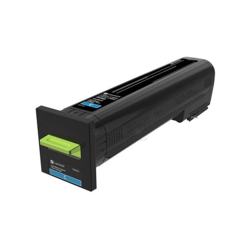  Lexmark  72K20CE Cartouche de toner originale Cyan
