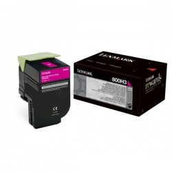  Lexmark 800H2 80C0H20 Cartouche de toner originale Cyan