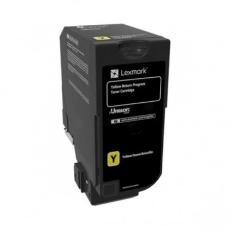  Lexmark  74C2HY0 Cartouche de toner originale Jaune