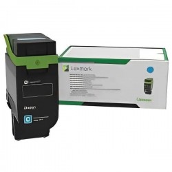  Lexmark  75M2HC0 Cartouche de toner originale Cyan