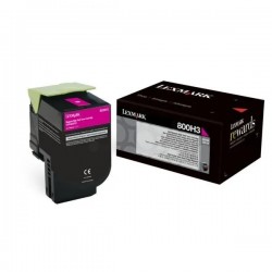  Lexmark 800H3 80C0H30 Cartouche de toner originale Magenta