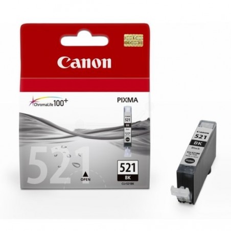  Canon CLI521BBLI 2933B008 cartouche originale Noir
