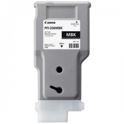  Canon PFI206MBK 5302B001 cartouche originale Noir Mat