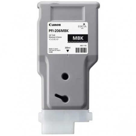  Canon PFI206MBK 5302B001 cartouche originale Noir Mat