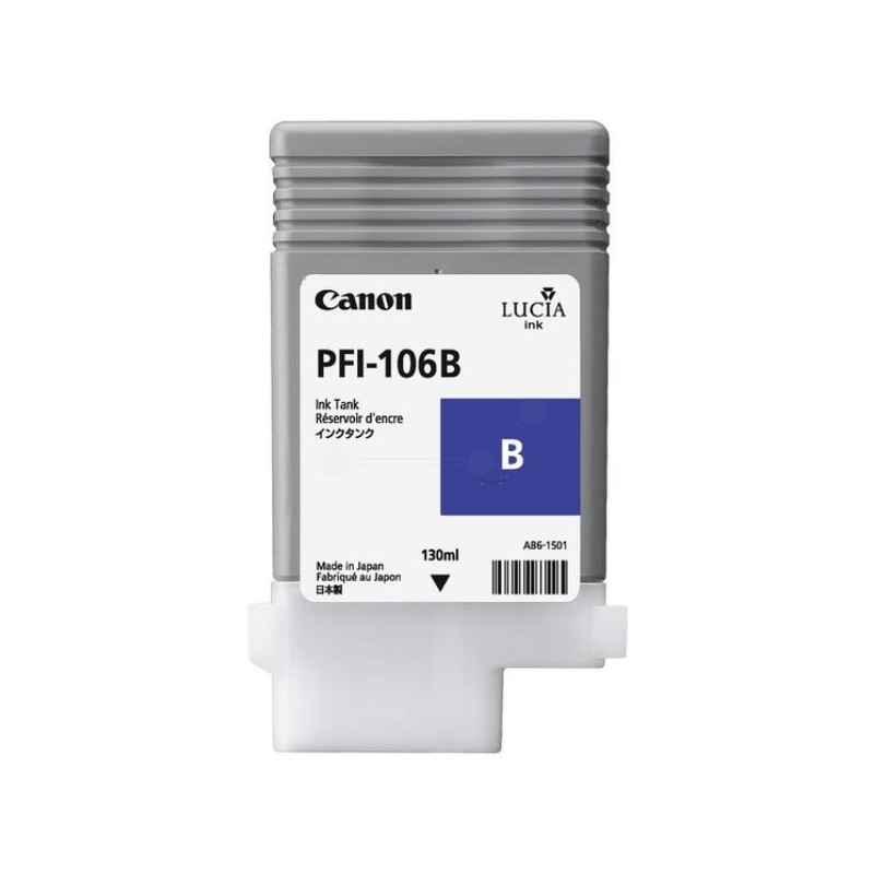  Canon PFI106B 6629B001 cartouche originale Bleu