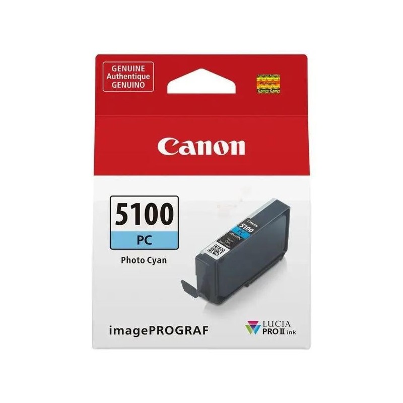  Canon PFI 5100PC 6956C001 cartouche Cyan Photo