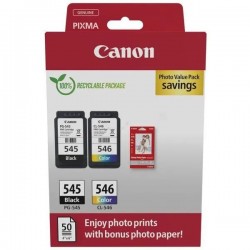  Canon PG545/CL546 8287B008 Pack de 2 cartouches originales Noir, Couleur