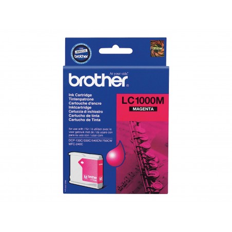 Brother LC1000 - magenta - originale - cartouche d'encre