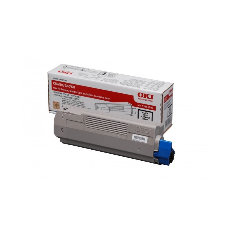 OKI 43865708 - noire - original - toner