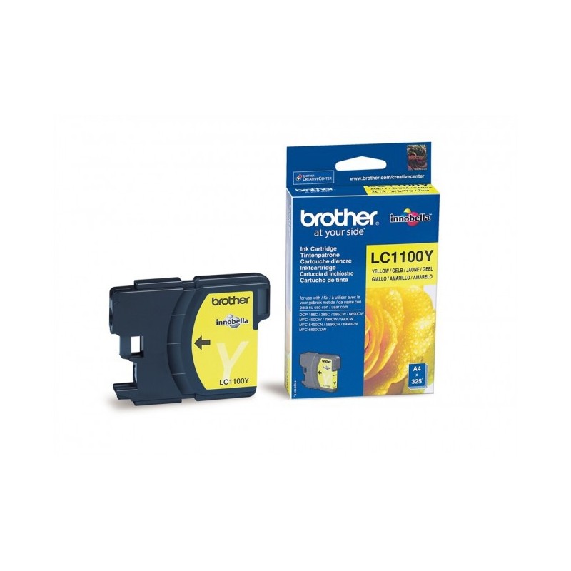 Brother LC1100 - jaune - originale - cartouche d'encre