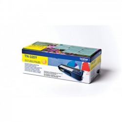 Brother TN320Y - jaune - original - toner