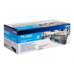 Brother TN329C - cyan - original - toner