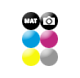 Encre consommable de couleur Noir, Photo Noir, Jaune, Cyan, Magenta, Gris